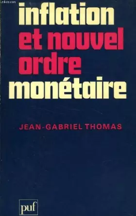 Couverture du produit · Inflation et nouvel ordre monétaire