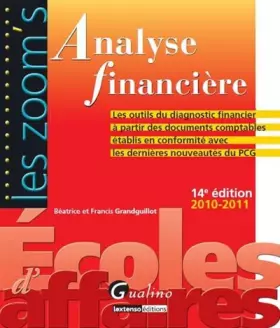 Couverture du produit · Analyse financière