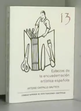 Couverture du produit · Esbozos de la encuadernación artística española