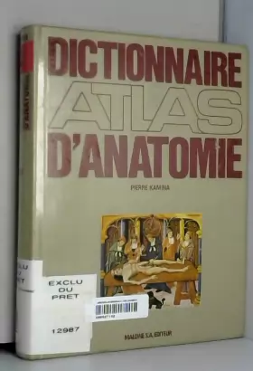 Couverture du produit · Dictionnaire Atlas d'Anatomie, volume 2