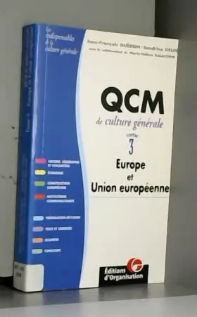 Couverture du produit · QCM de culture générale. Europe et Union-européenne, tome 3