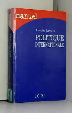 Couverture du produit · Politique internationale, 2e édition