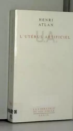 Couverture du produit · L'Utérus artificiel