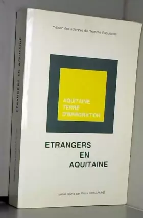 Couverture du produit · Etrangers en Aquitaine