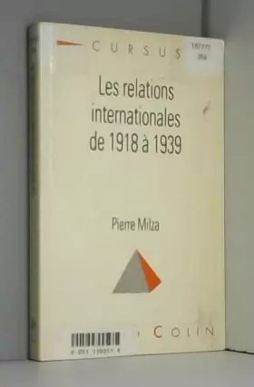 Couverture du produit · Les relations internationales de 1918 à 1939