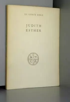 Couverture du produit · Judith esther