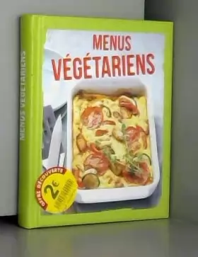 Couverture du produit · Menus végétariens