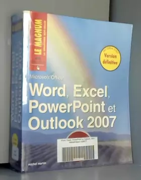 Couverture du produit · Word, Excel, PowerPoint, Outlook 2007 Nouveaux Prix