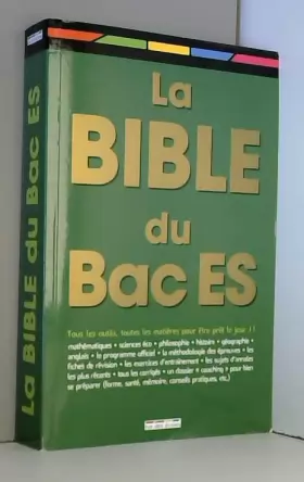 Couverture du produit · La Bible du Bac ES