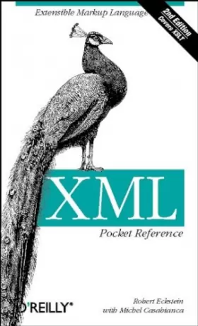 Couverture du produit · XML Pocket Reference, 2nd Edition  (en anglais)