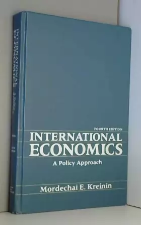 Couverture du produit · International Economics: A Policy Approach