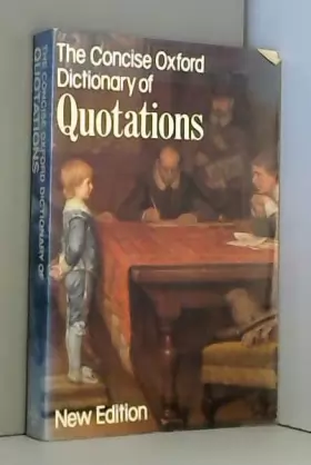 Couverture du produit · The Concise Oxford Dictionary of Quotations