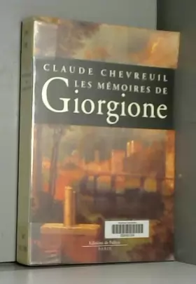 Couverture du produit · Les mémoires de Giorgione