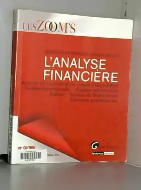 Couverture du produit · Zoom's - Analyse financière 2014-2015, 18ème Ed
