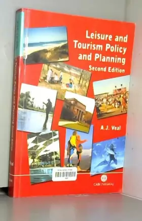 Couverture du produit · Leisure and Tourism Policy and Planning