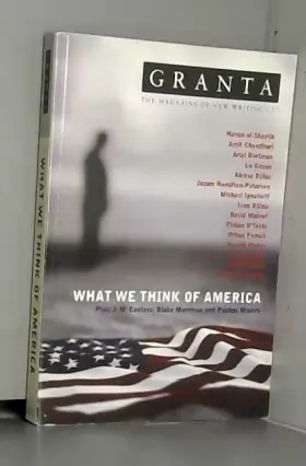 Couverture du produit · What We Think of America