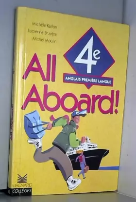 Couverture du produit · All aboard 4e, langue vivante 1 - class book - édition 94