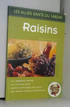Couverture du produit · Raisins