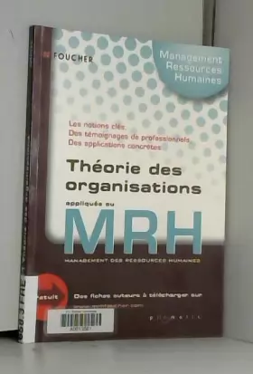 Couverture du produit · Théorie des organisations appliquée au MRH