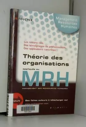 Couverture du produit · Théorie des organisations appliquée au MRH