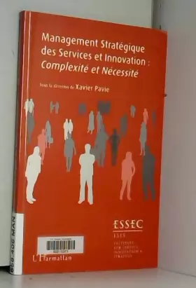 Couverture du produit · Cahiers de Recherches Innovation et Services : Tome 3, Management Stratégique des Services et Innovation : Complexité et Nécess
