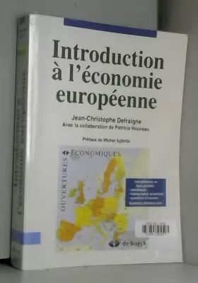 Couverture du produit · Introduction à l'économie européenne