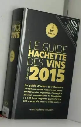 Couverture du produit · Guide Hachette des vins 2015