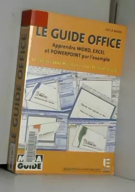Couverture du produit · Le guide de Microsoft Office pour PC et pour Mac