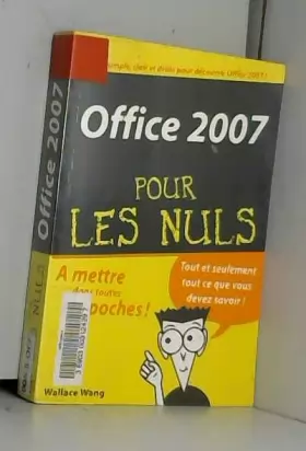 Couverture du produit · Office 2007