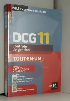 Couverture du produit · DCG 11 - Contrôle de gestion - Manuel et applications