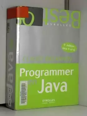 Couverture du produit · Programmer en Java
