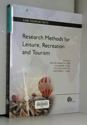 Couverture du produit · Research Methods for Leisure, Recreation and Tourism