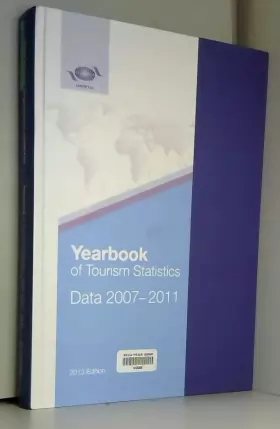 Couverture du produit · Yearbook of Tourism Statistics Data 2007-2011 2013