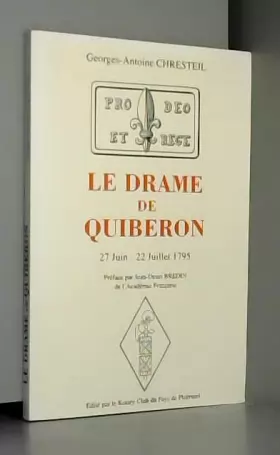 Couverture du produit · Le drame de Quiberon (27 juin-22 juillet 1795)