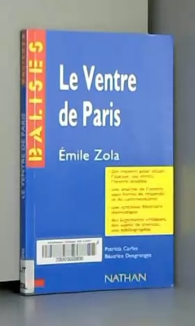 Couverture du produit · Le ventre de Paris, Emile Zola