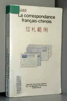 Couverture du produit · La correspondance français-chinois