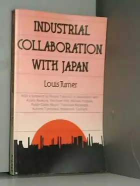 Couverture du produit · Industrial Collaboration with Japan (Chatham House Papers)