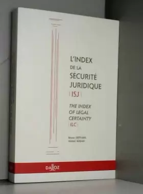 Couverture du produit · Index de la sécurité juridique. Rapport pour la Fondation pour le droit continental - 1re ed.: Rapport pour la Fondation pour l