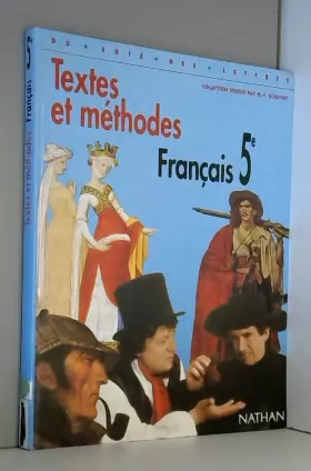 Couverture du produit · Français, 5e, textes et méthodes
