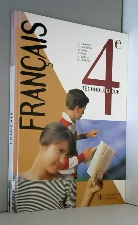 Couverture du produit · Français, 4e technologie. Livre de l'élève, édition 1996