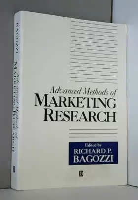 Couverture du produit · Advanced Methods of Marketing Research