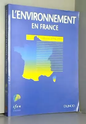 Couverture du produit · L'environnement en France : Rapport sur l'état de l'environnement en France