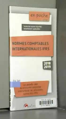 Couverture du produit · Normes comptables internationales IFRS