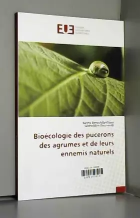 Couverture du produit · Bioécologie des pucerons des agrumes et de leurs ennemis naturels