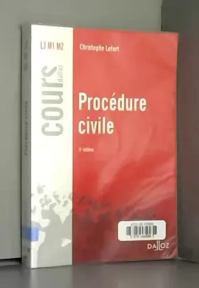 Couverture du produit · Procédure civile - 5e éd.