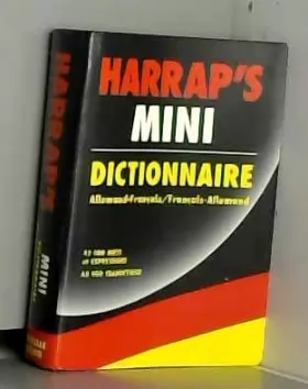 Couverture du produit · Harrap's mini. Dictionnaire Allemand-Français, Français-Allemand.