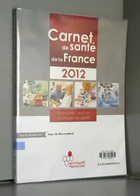 Couverture du produit · Carnet de santé de la France 2012