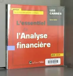 Couverture du produit · L'essentiel de l'Analyse financière: Une lecture éclairée des comptes de l'entreprise (2019-2020)
