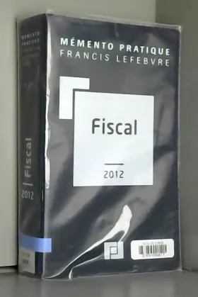 Couverture du produit · Fiscal 2012