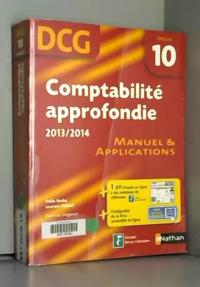 Couverture du produit · COMPTA APPROFONDIE EPR 10 DCG